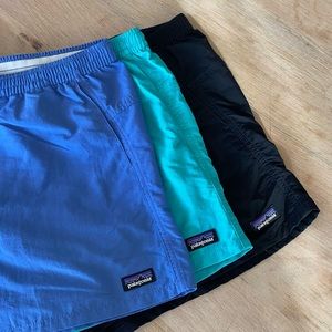 Patagonia Women’s Bundle of 3 Baggies Shorts